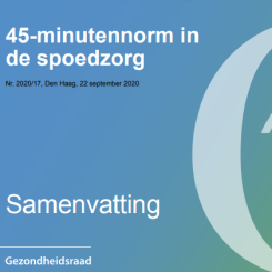 45-minutennorm in de spoedzorg